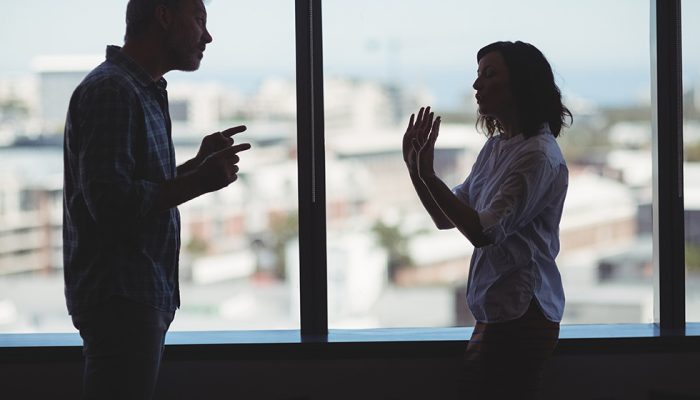 Male&Female Arguing